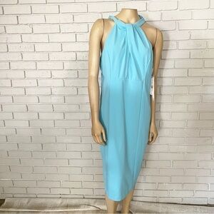 Julia Jordan Women’s Halter-Neck Sleeveless Sheath Dress